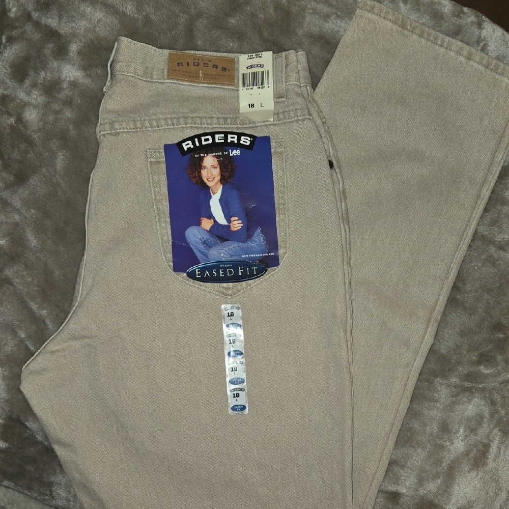 Deadstock Riders by Lee Khaki Eased Fit Jeans